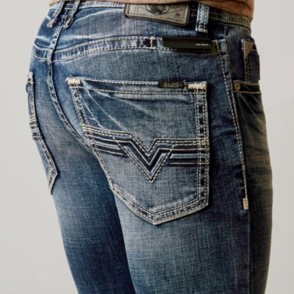 salvage havoc slim straight stretch jean